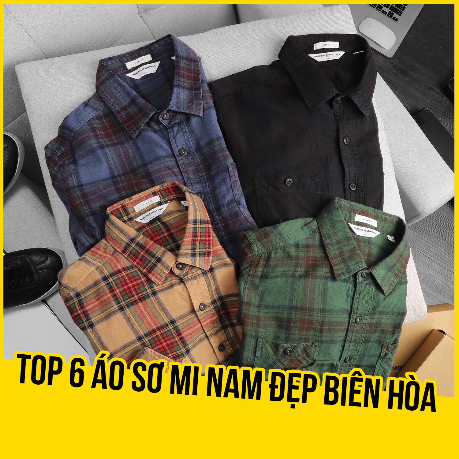 Top 6 áo sơ mi nam đẹp ở Biên Hòa