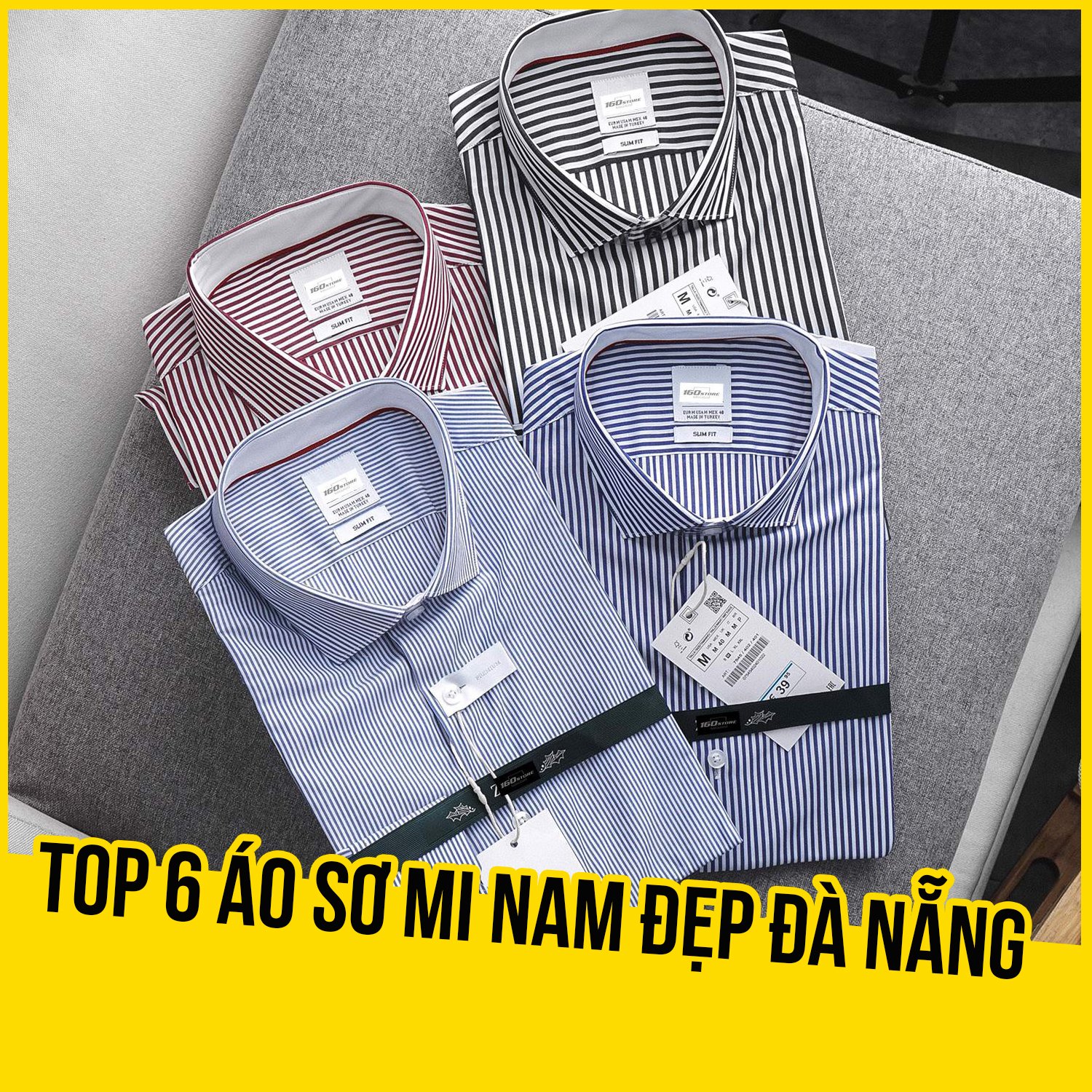 Top 6 áo sơ mi nam đẹp ở Đà Nẵng