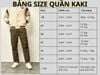 [Chuẩn Nhất] Size Quần Kaki Nam Phù Hợp Mọi Vóc Dáng