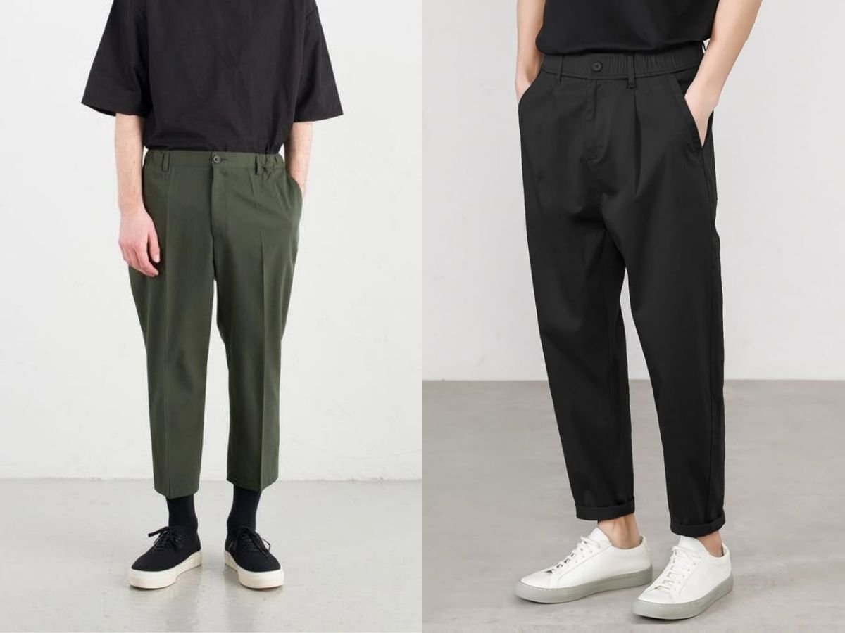 Cropped Pants Là Gì? Cách phối đồ quần Cropped Pants