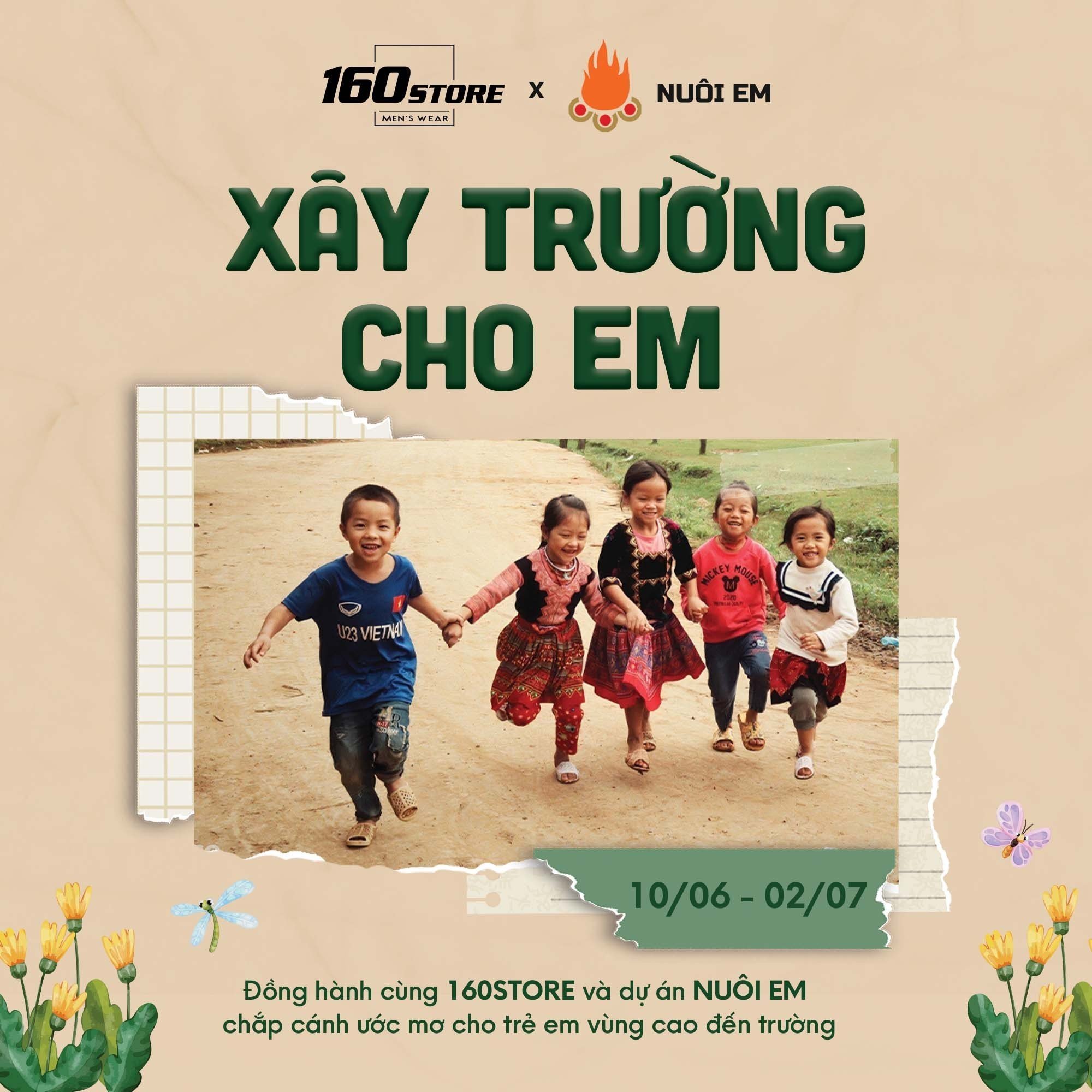 DỰ ÁN CỘNG ĐỒNG | 160STORE x NUÔI EM