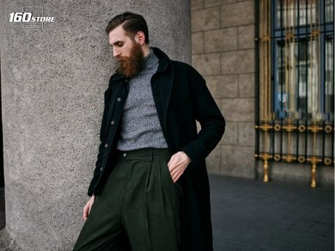 12+ Cách phối đồ với áo len cổ lọ cho nam chuẩn gu Hàn Quốc