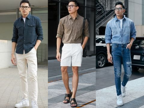 15+ Cách phối đồ áo sơ mi nam đẹp, cuốn hút