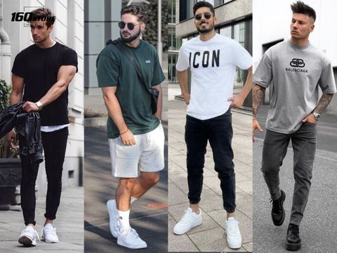 15 cách phối đồ với áo thun nam đơn giản, tinh tế
