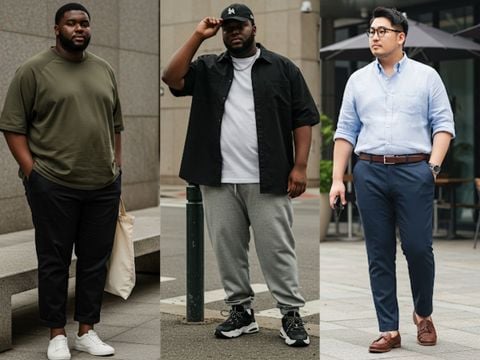 Nam mập mặc gì đẹp? Bí quyết phối đồ hack dáng cực đỉnh