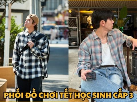 Phối đồ đi chơi tết cho học sinh cấp 3 đẹp, phong cách