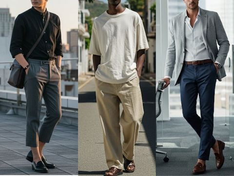 Top 7 mẫu quần dài nam mùa hè đẹp, thoải mái nhất