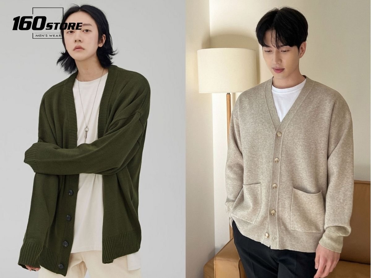 Áo khoác Cardigan đem lại vẻ ngoài thanh lịch