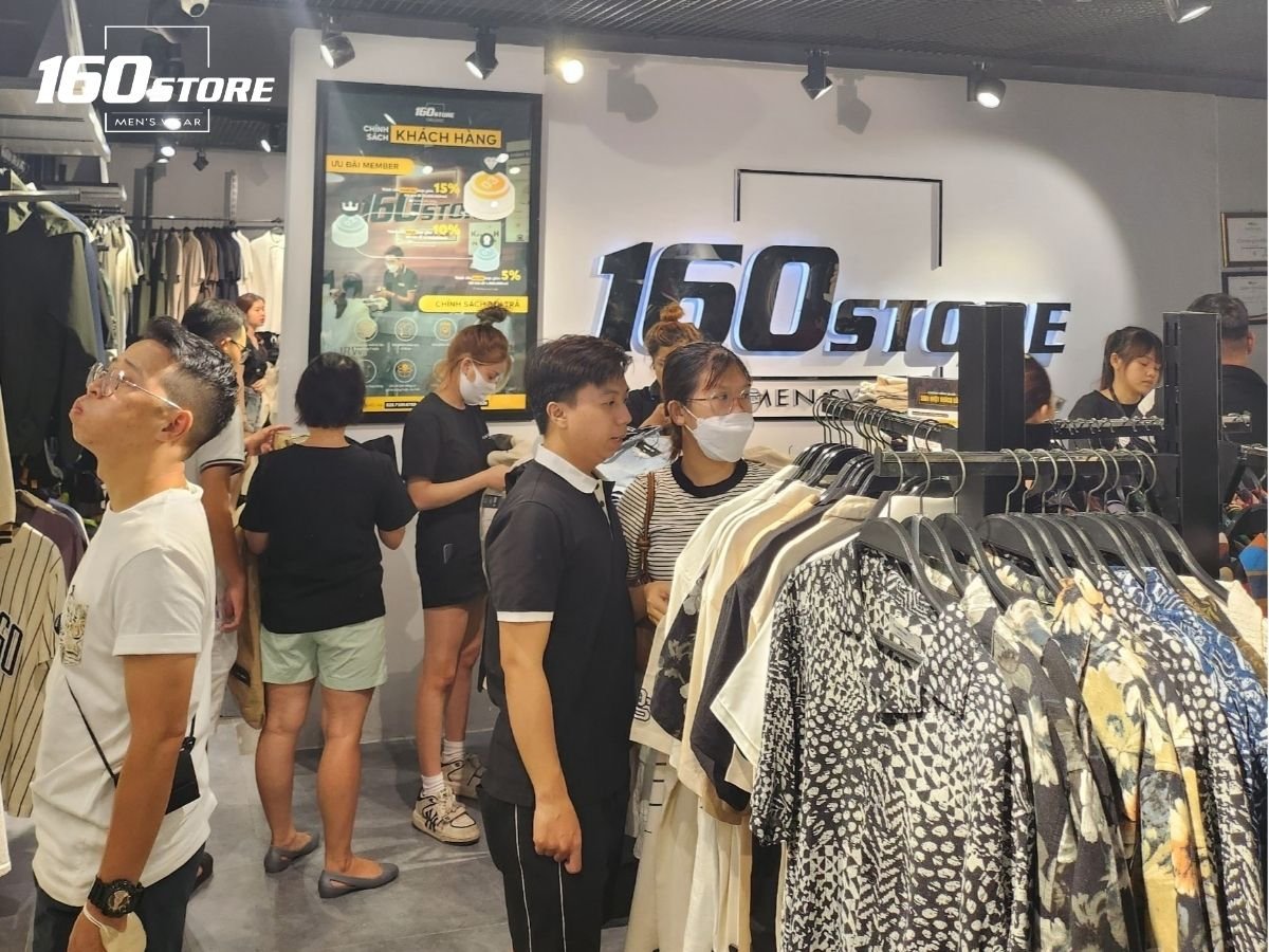 160STORE là chuỗi cửa hàng phân phối thời trang nam uy tín