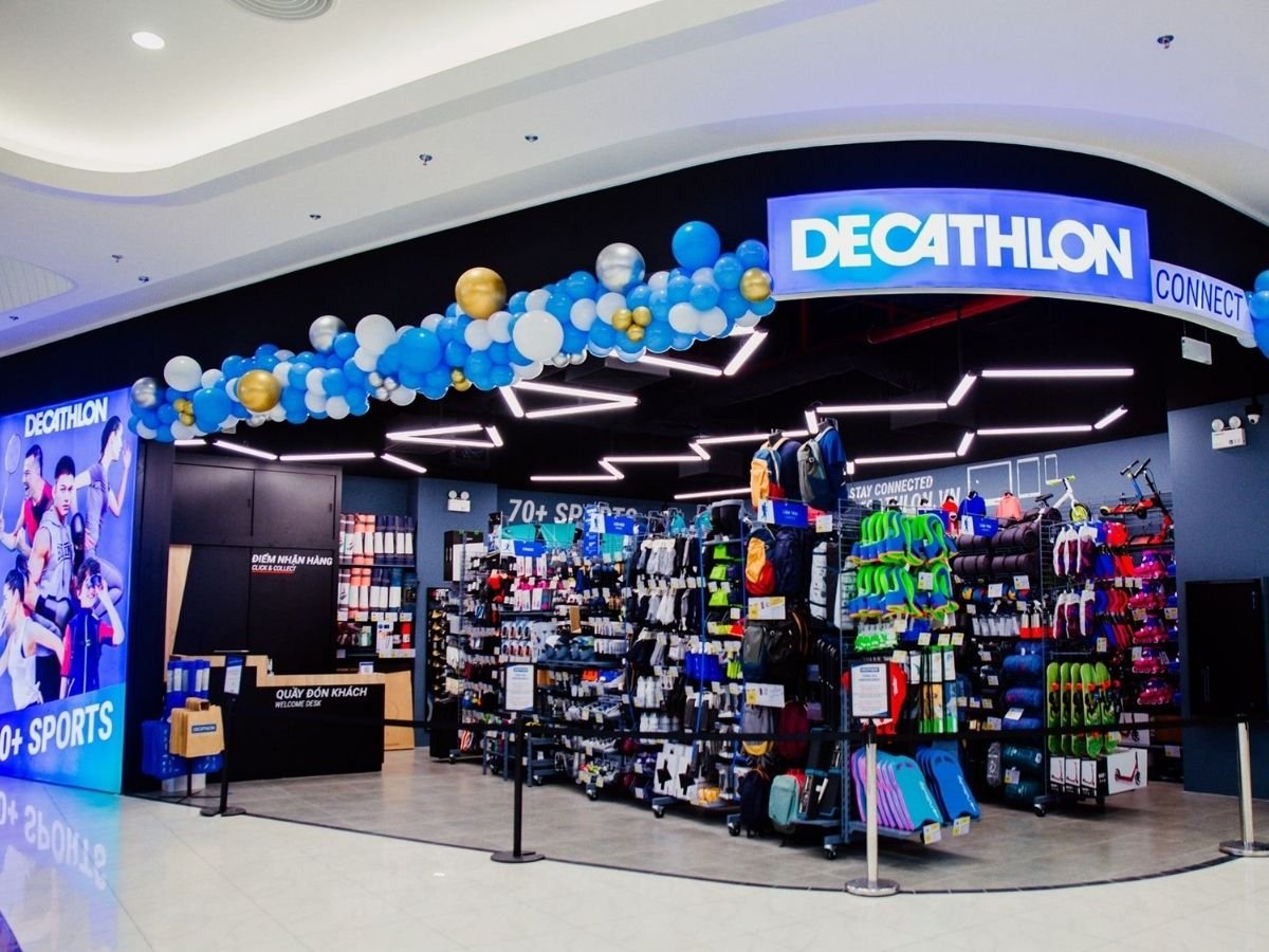 Decathlon là thương hiệu thời trang thể thao đến từ Pháp