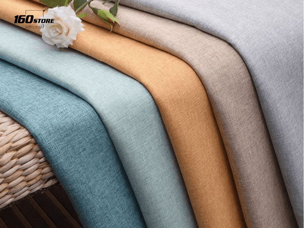 Vải linen dễ nhăn nhưng lại là điểm nhấn ấn tượng