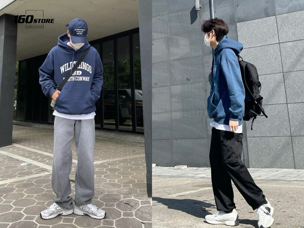 Áo hoodie là một phần của phong cách đường phố năng động