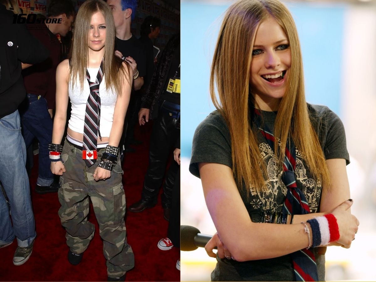 Avril Lavigne có sức ảnh hưởng lớn trong thời trang của giới trẻ