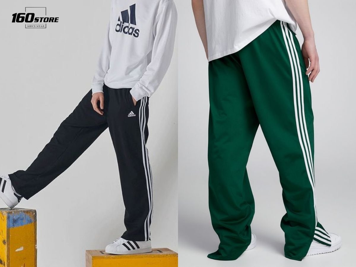 Năng động với cách mix match track pant vào phong cách thể thao