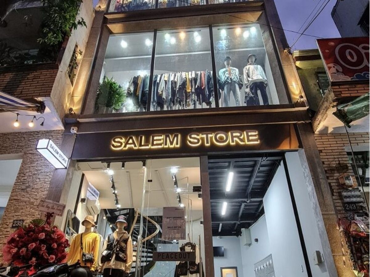 Salem Store cung cấp các mẫu quần áo cá tính, năng động cùng phụ kiện