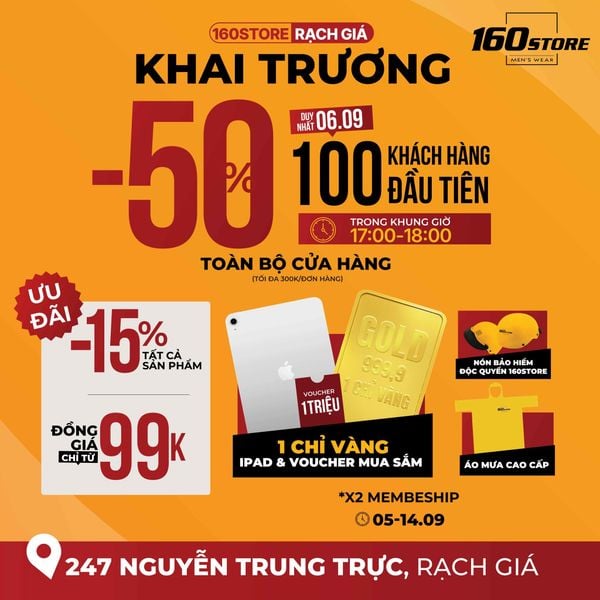 Khai trương Rạch Giá