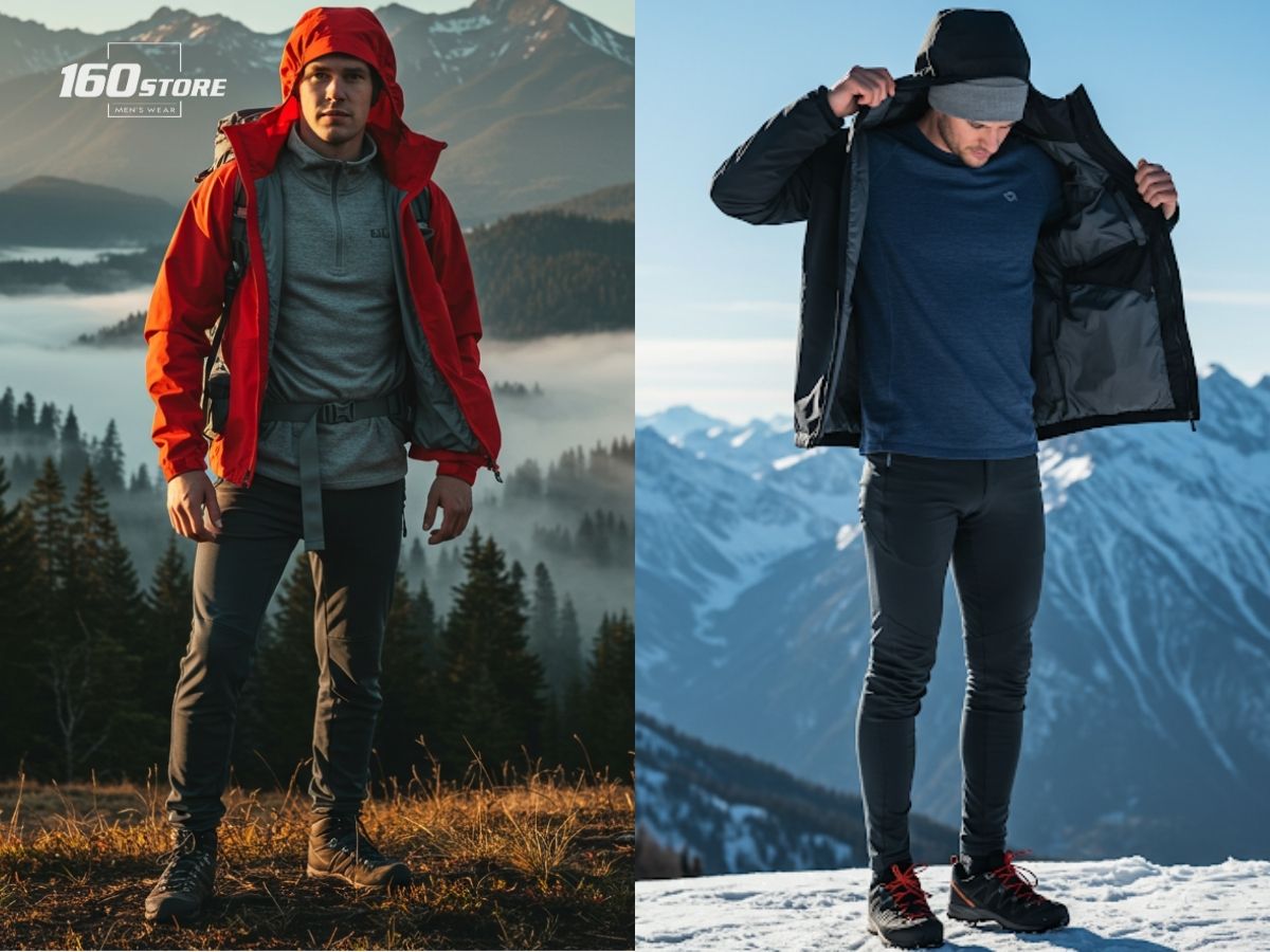 Nên phối đồ layering để bảo vệ cơ thể tốt nhất