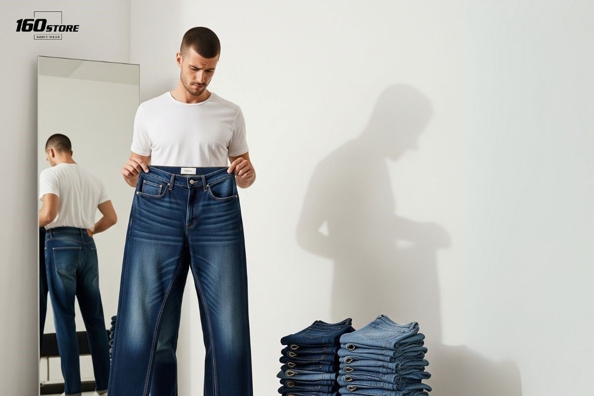 Chọn quần jeans theo thông số của từng form dáng