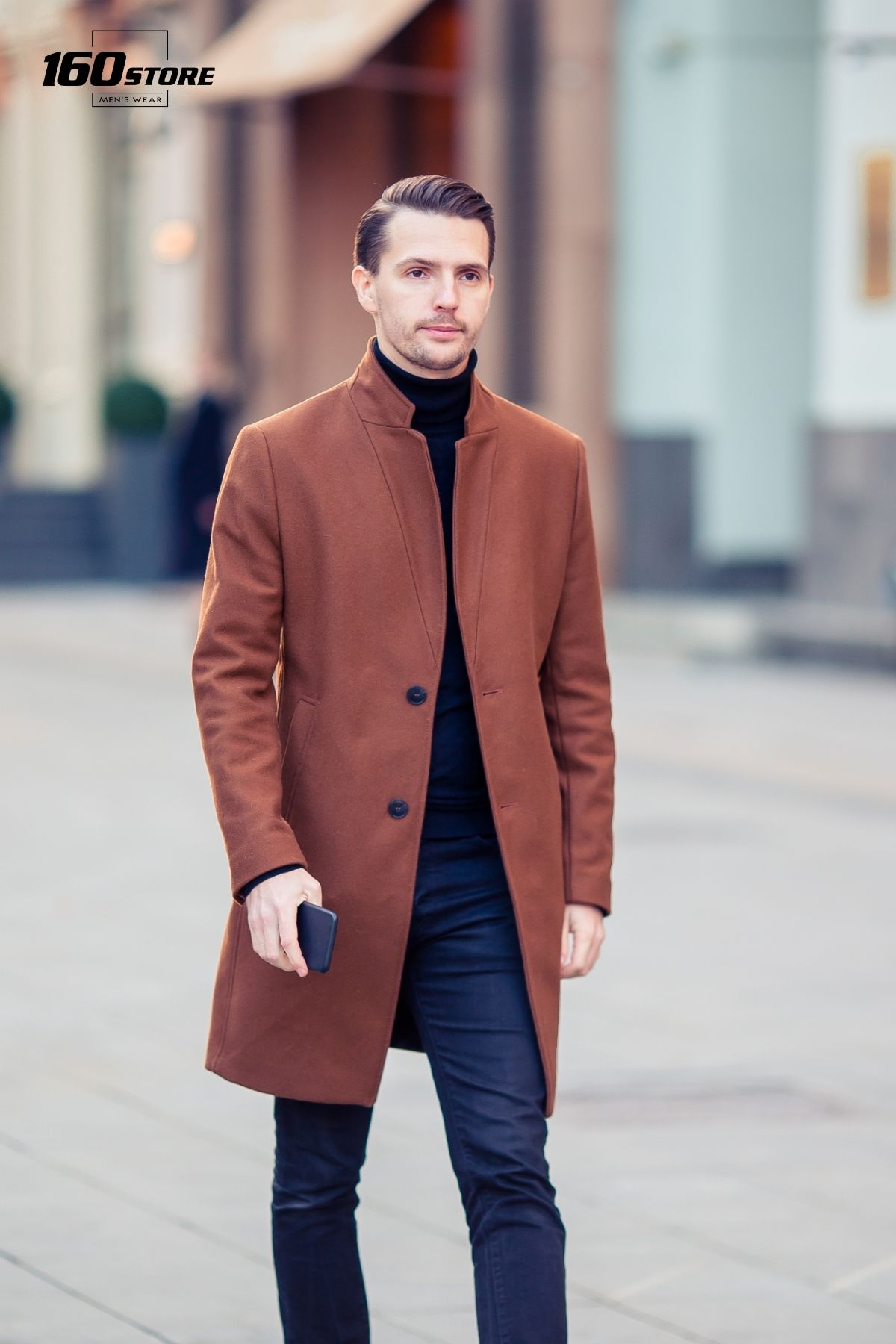 Áo khoác trench coat đem lại vẻ ngoài sang trọng