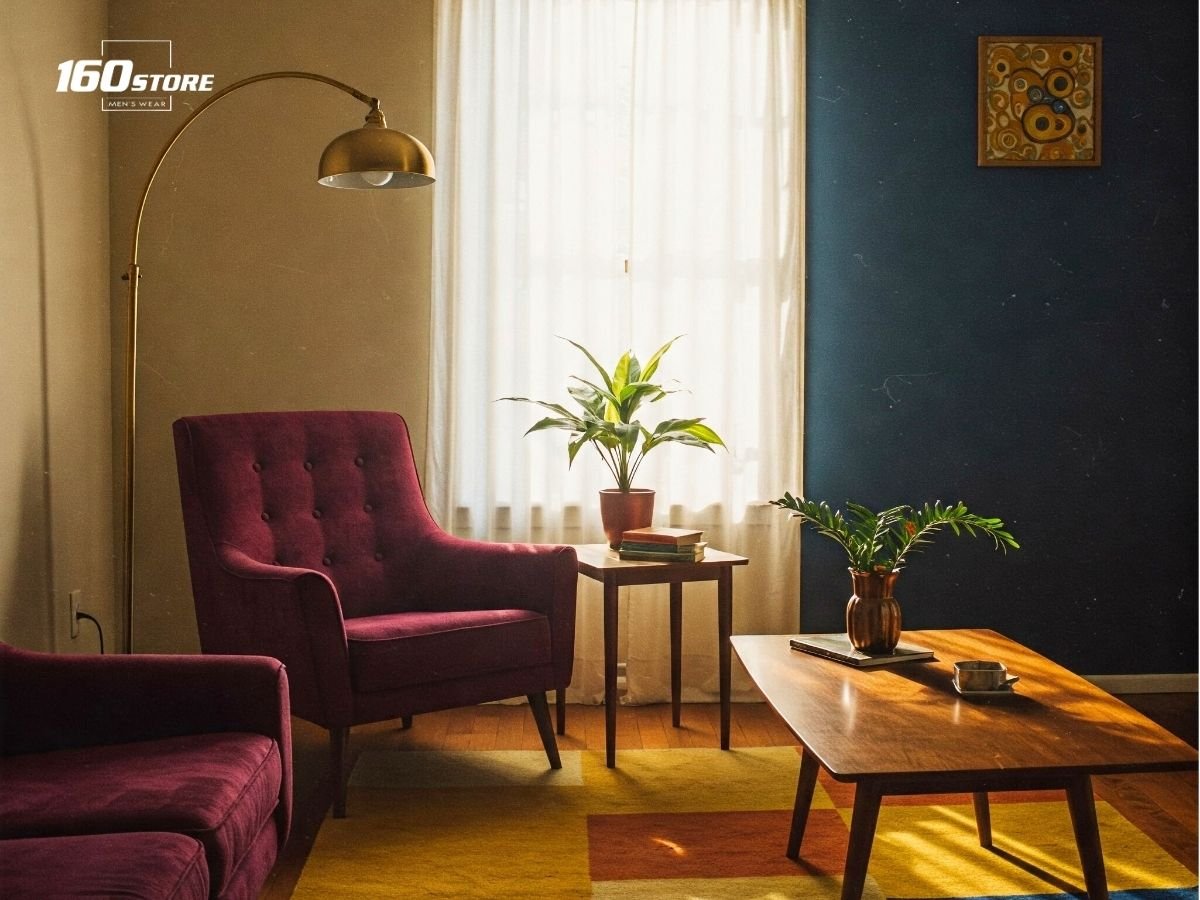 Màu ấm vintage mang lại sự mạnh mẽ nhưng vẫn đầy tinh tế