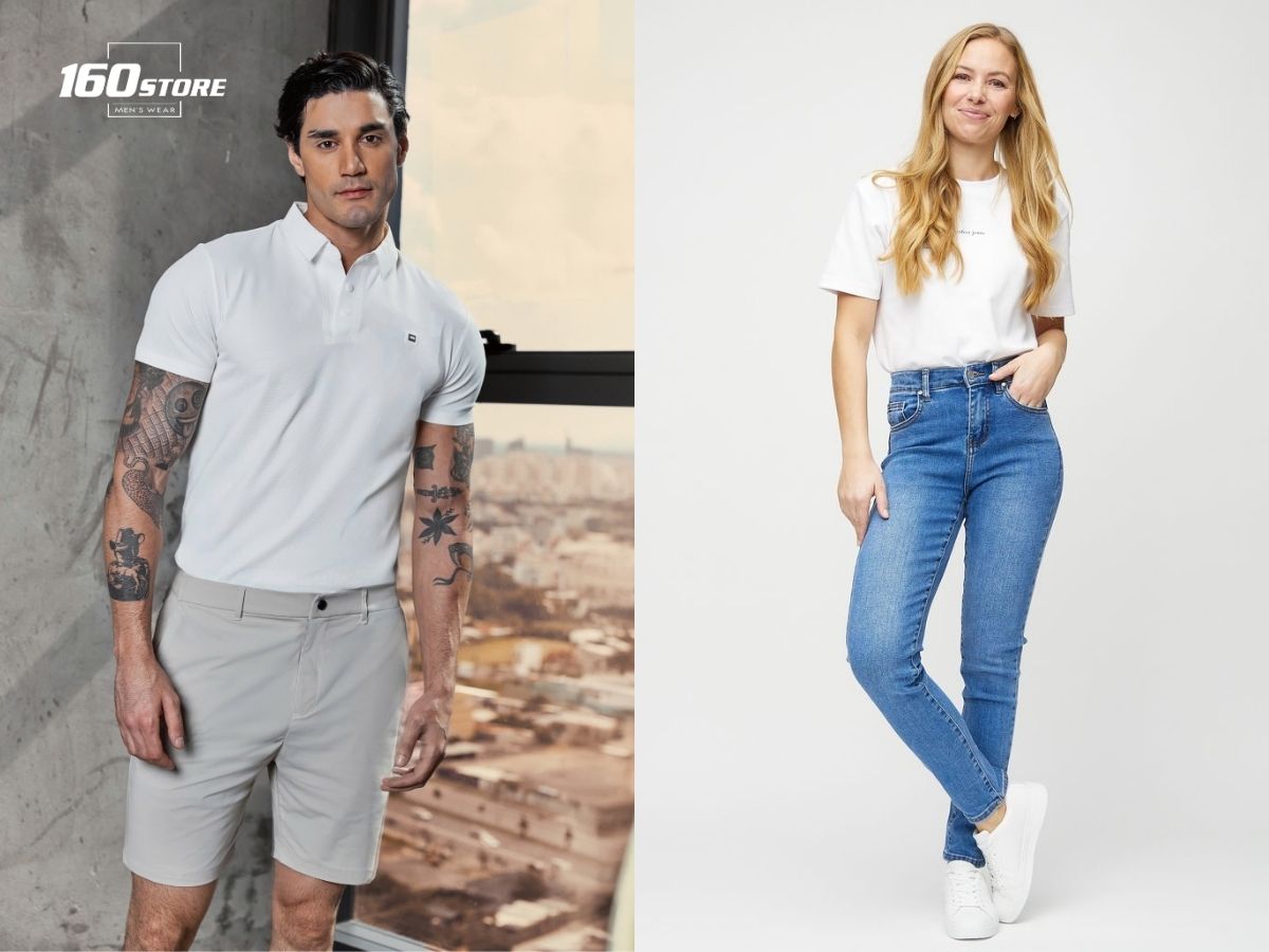 Trang phục Slim Fit phù hợp với cả nam và nữ