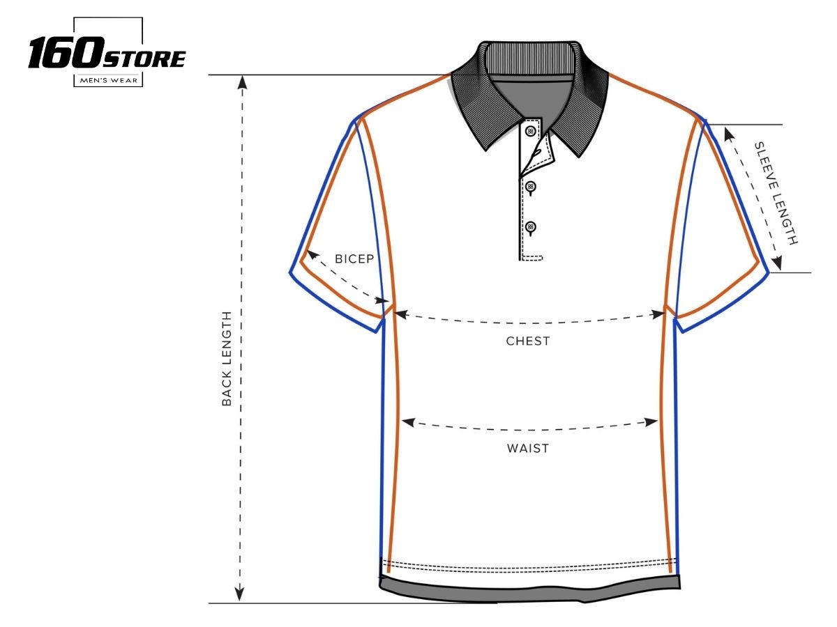 Cách đo kích thước cơ thể để chọn size áo polo