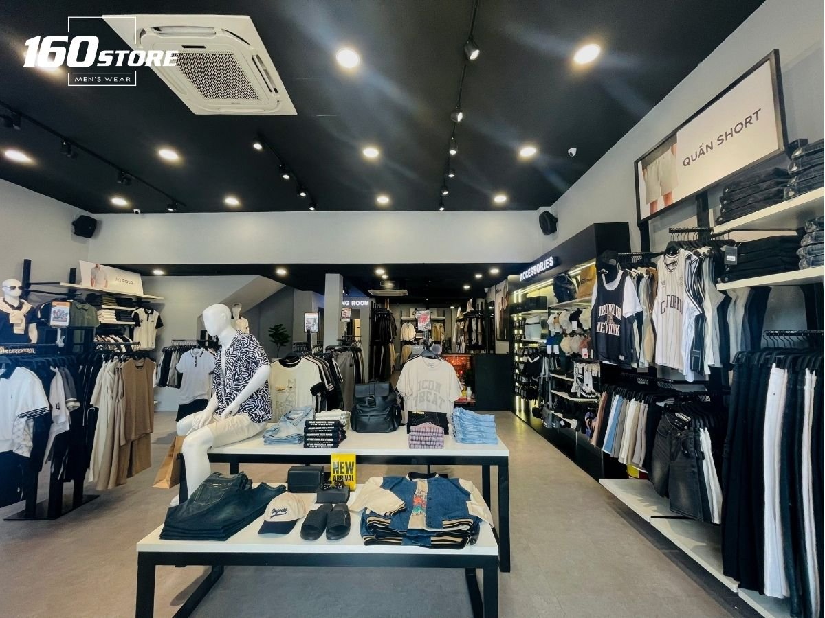 160STORE mang đến không gian mua sắm trẻ trung, hiện đại