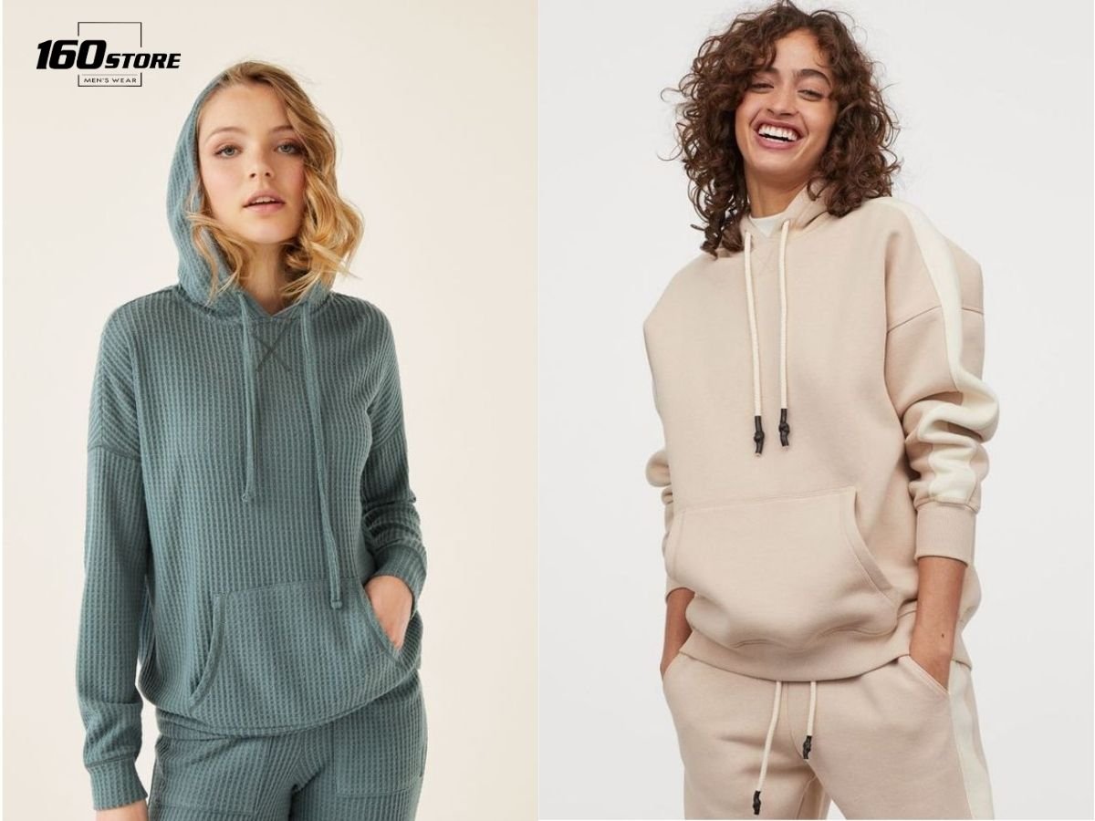 Áo hoodie nữ cũng có đa dạng bảng size