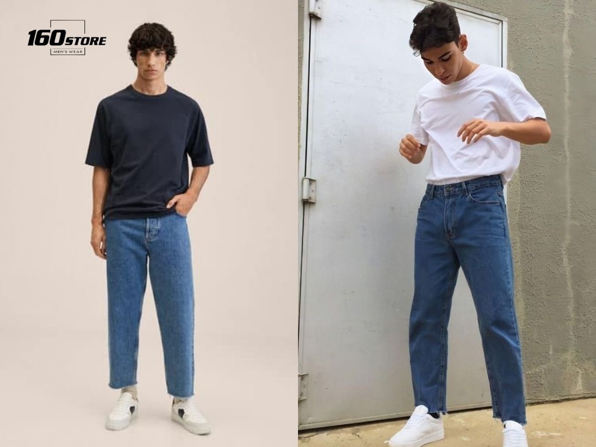 Quần jeans cropped