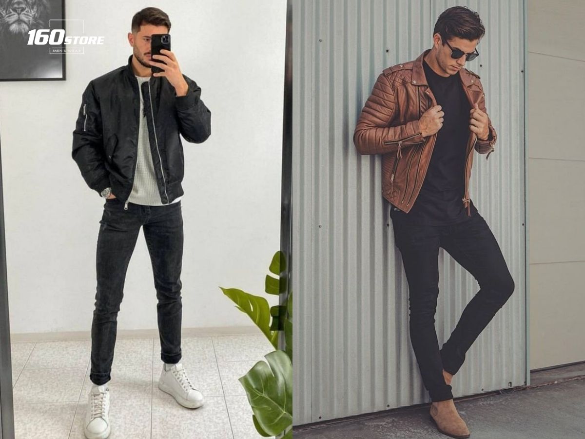 Phối đồ nam ngầu với áo khoác bomber cá tính