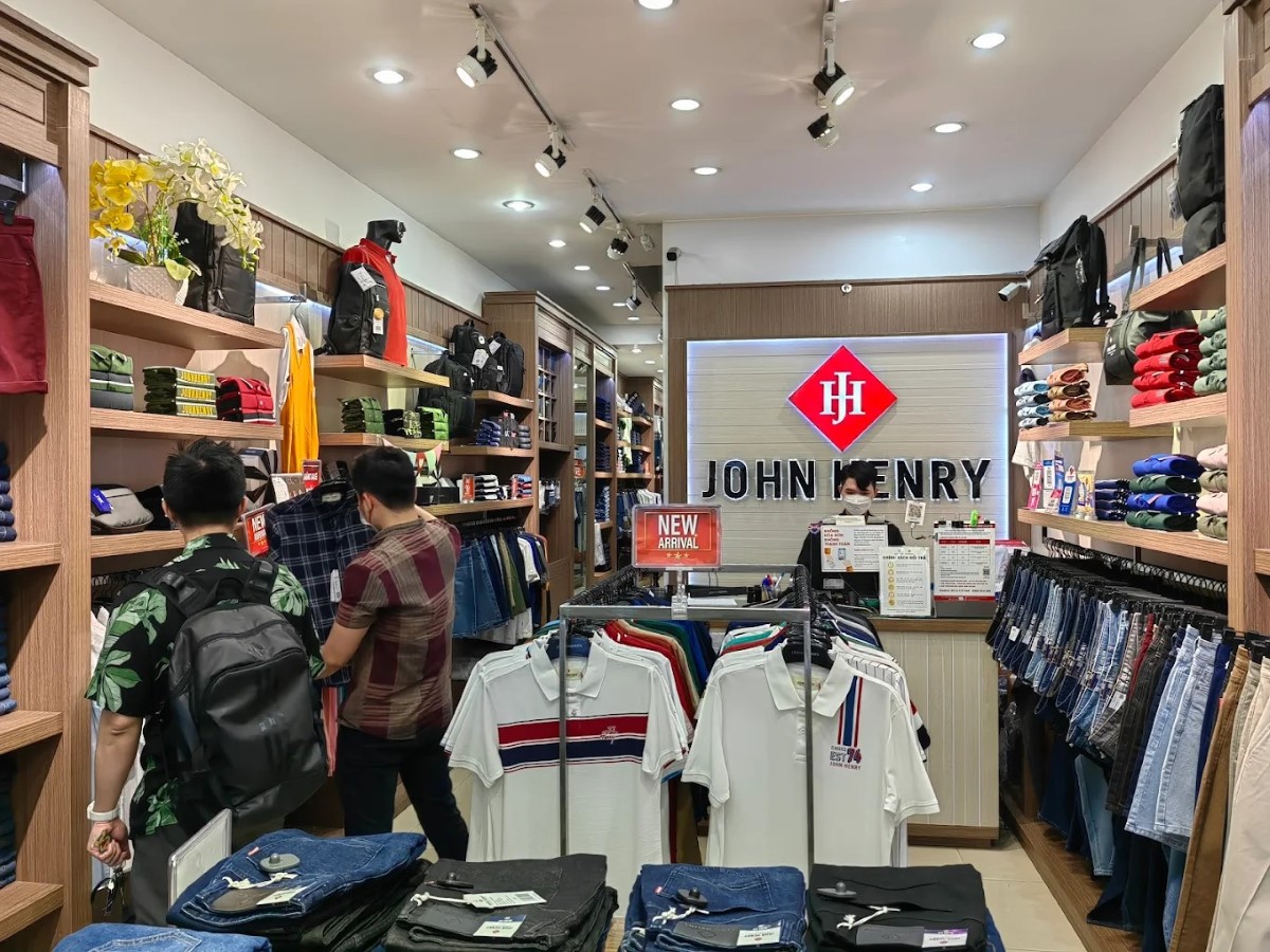 Quần áo nam âu mỹ tại quận 9 John Henry