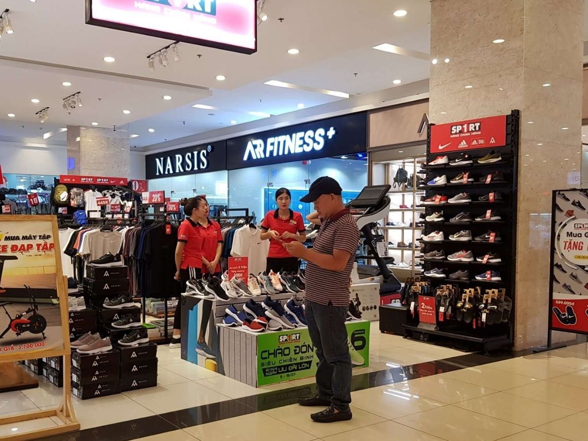 Shop đồ Gym nam Hà Nội Sport1