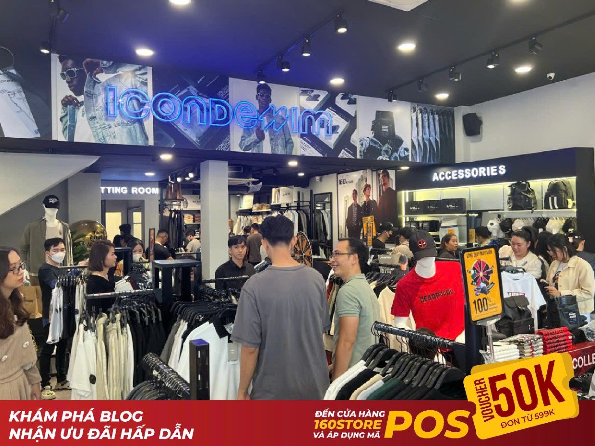 Shop quần áo nam Gò Vấp