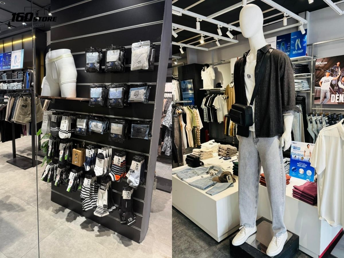 160STORE - Có mọi items thời trang mà nam giới cần