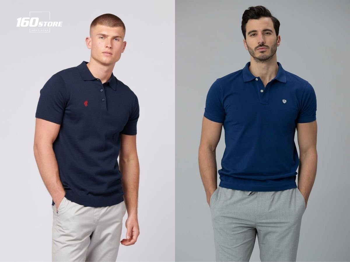 Áo polo từ thương hiệu nổi tiếng thường tinh tế, lịch sự, bền bỉ và đa dạng lựa chọn