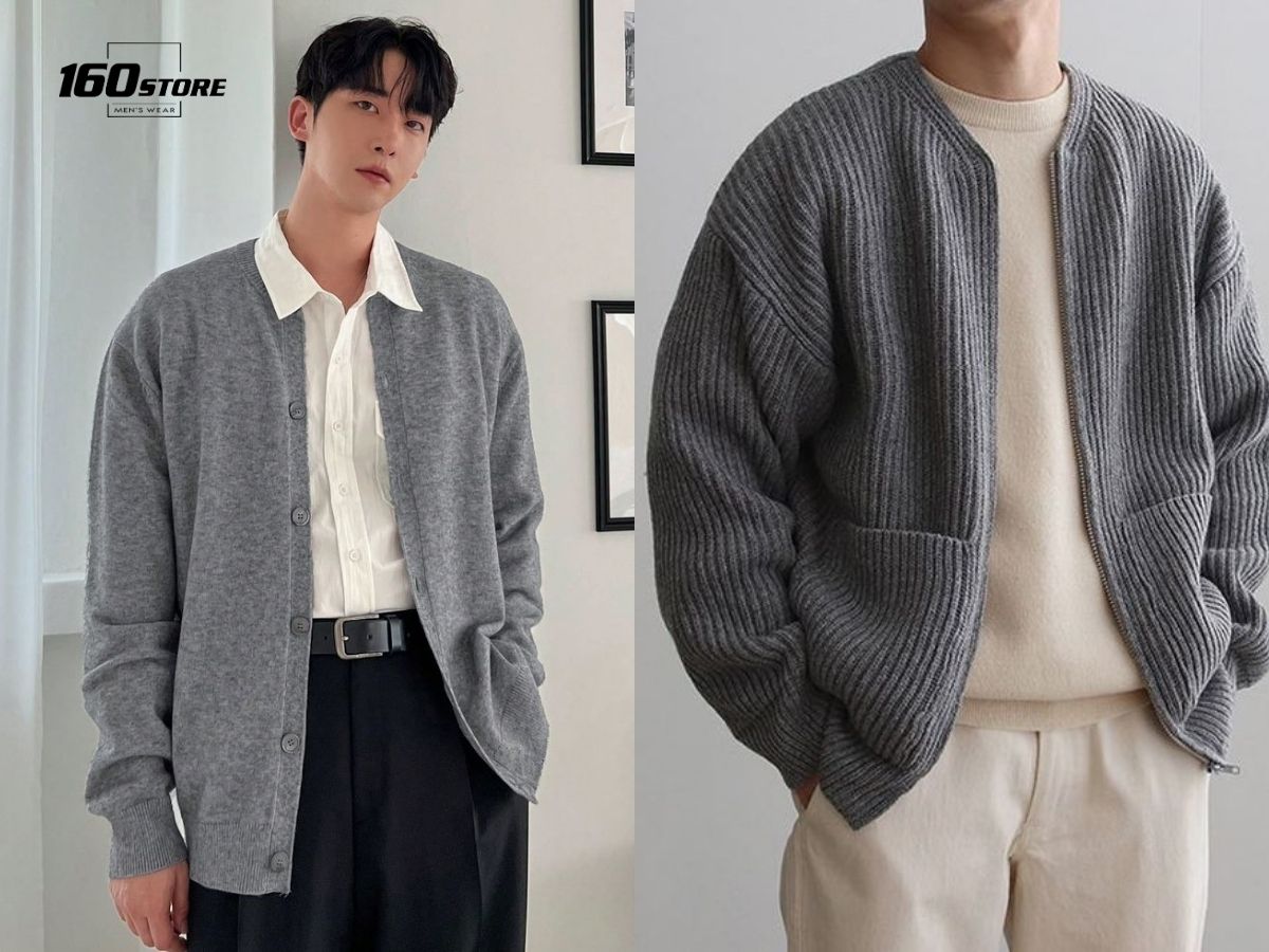 Thanh lịch, đơn giản với áo cardigan