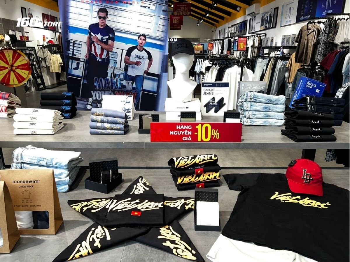 Cửa hàng thời trang nam 160STORE