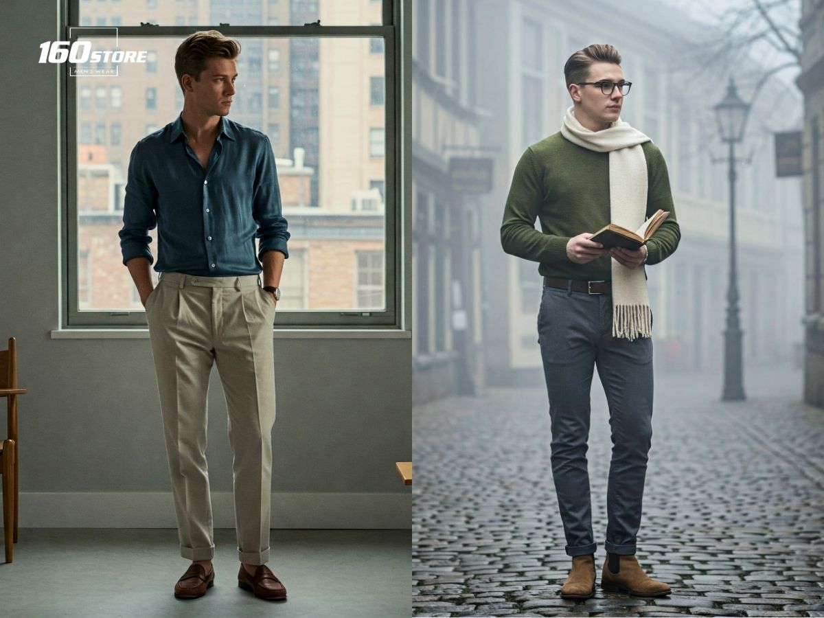 Màu lạnh vintage thường được yêu thích trong mùa xuân hè