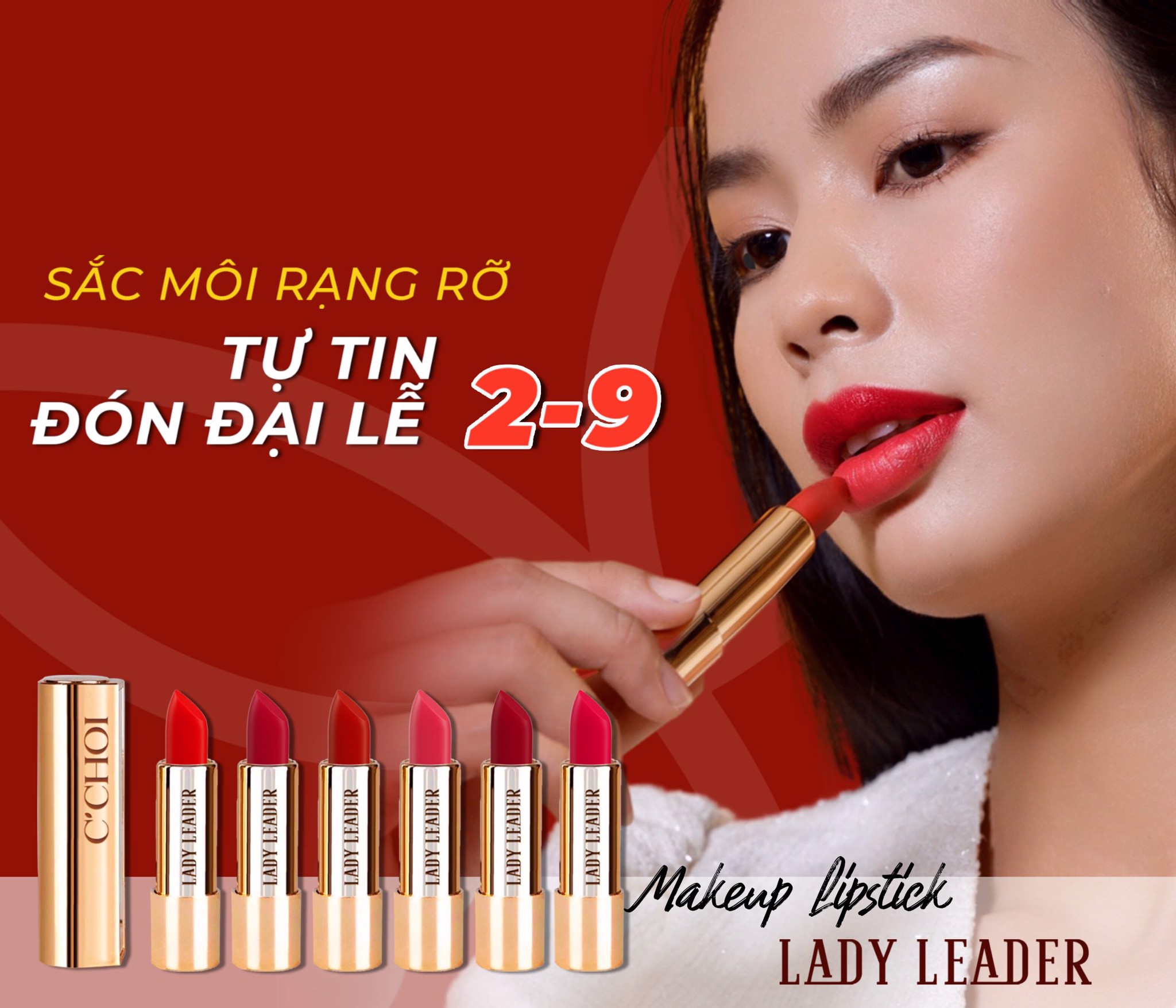 Sắc Môi Rạng Rỡ - Tự Tin Đón Đại Lễ 2-9