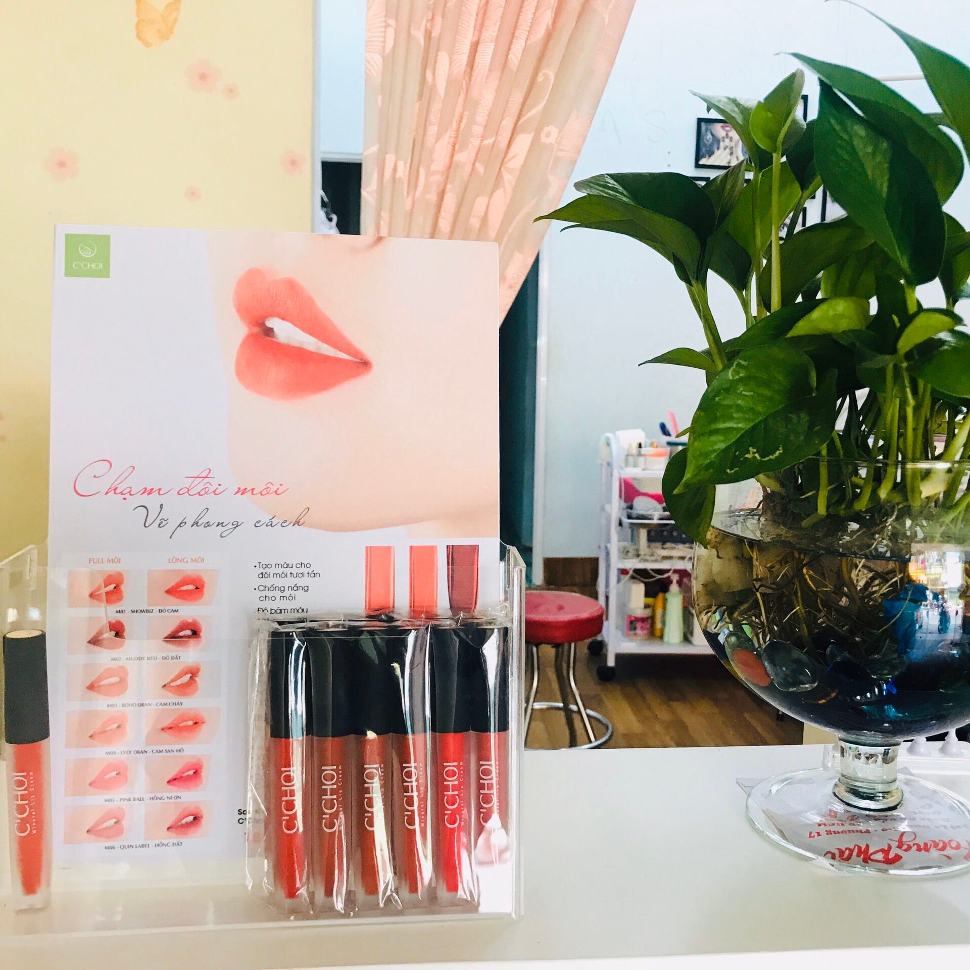 DANH SÁCH CỬA HÀNG ĐANG PHÂN PHỐI SON KEM KHOÁNG C'CHOI