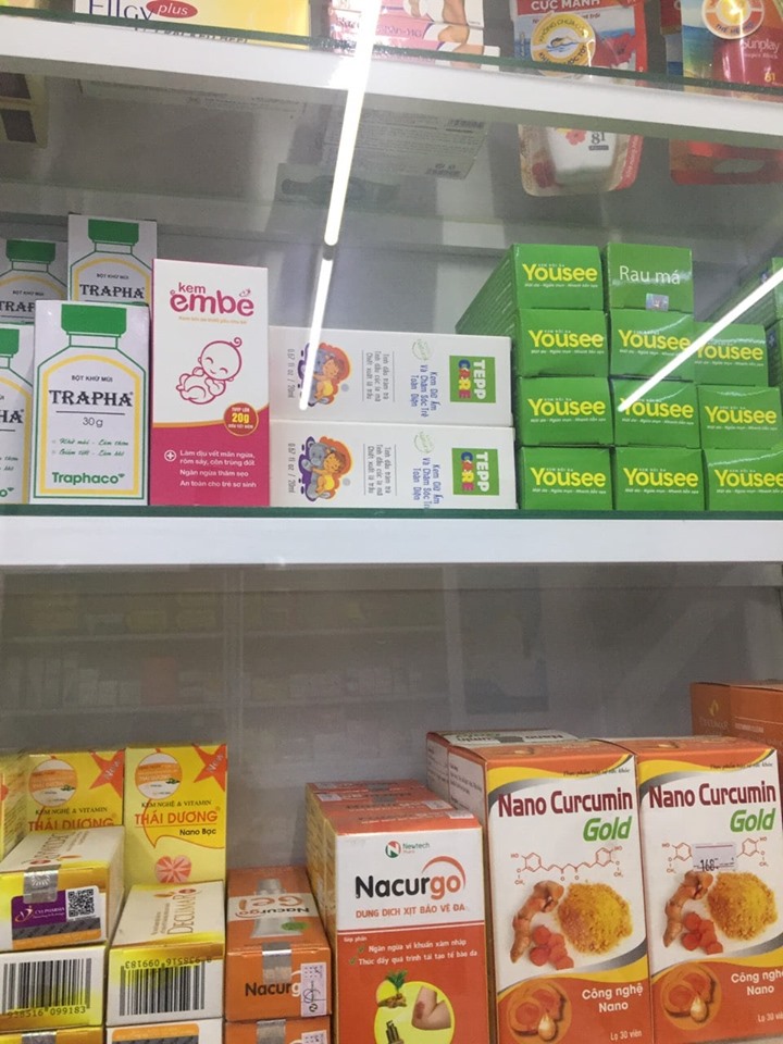 HƠN 100 NHÀ THUỐC ĐANG PHÂN PHỐI TEPP CARE