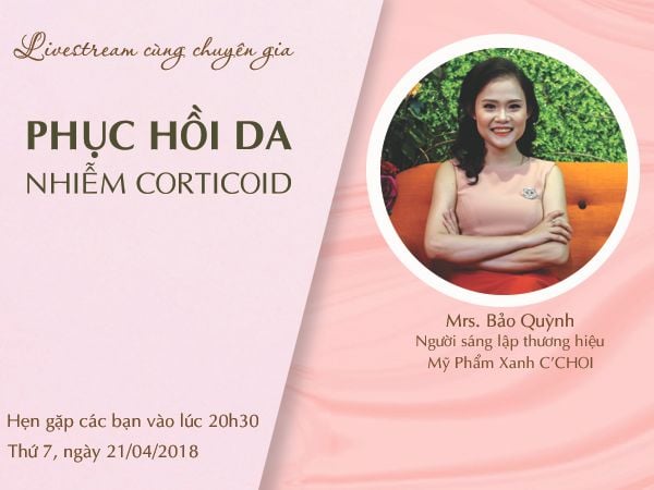 Phục Hồi Da Nhiễm Corticoid