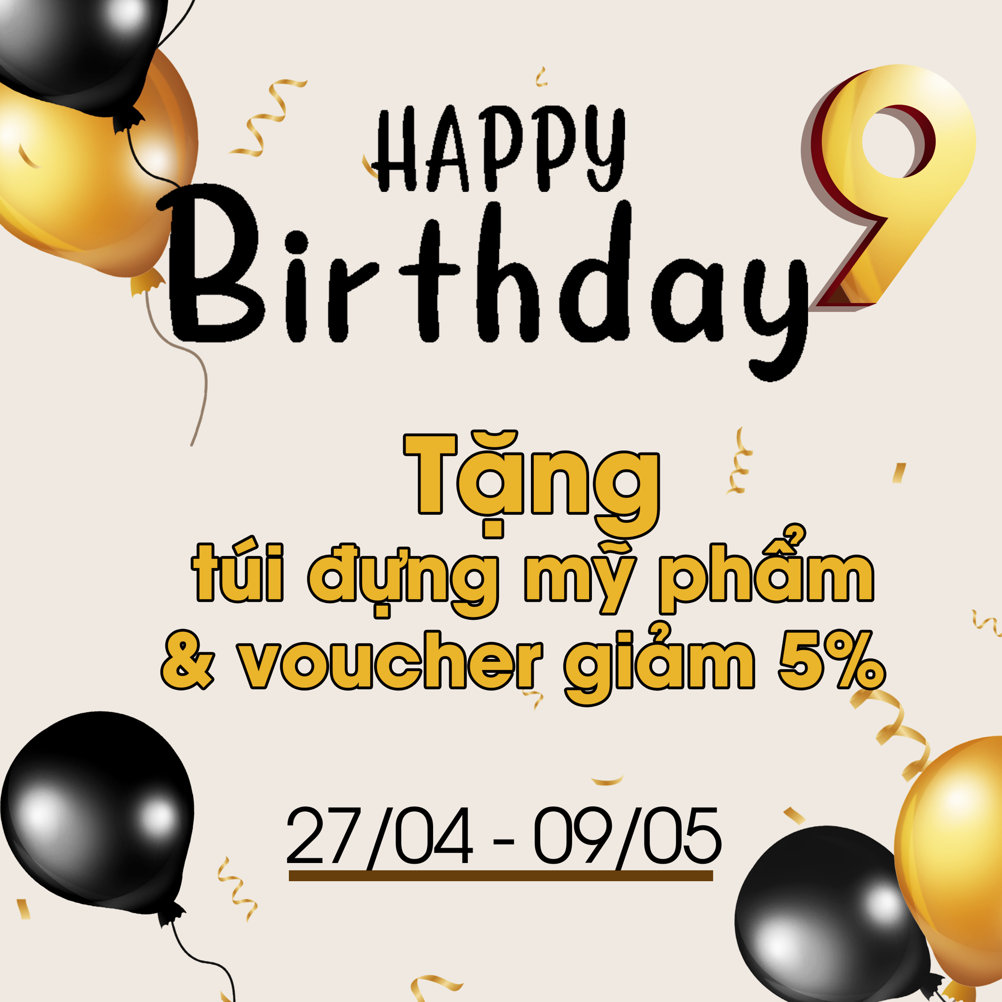 CHƯƠNG TRÌNH QUÀ TẶNG SIÊU HẤP DẪN MỪNG SINH NHẬT C’CHOI – TEPP CARE 9 TUỔI