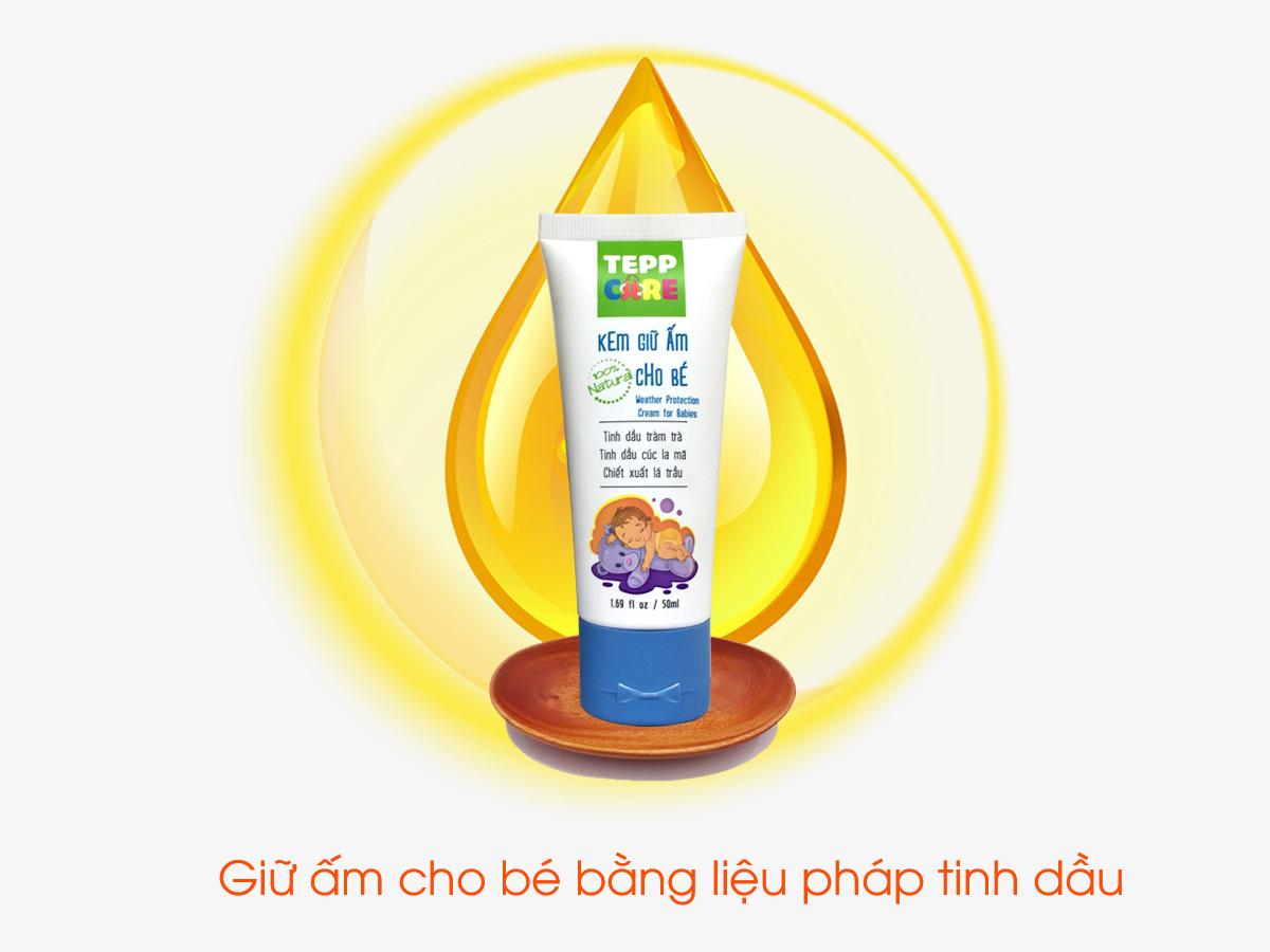Kem Giữ Ấm Tepp Care - Chăm Sóc Trẻ Toàn Diện