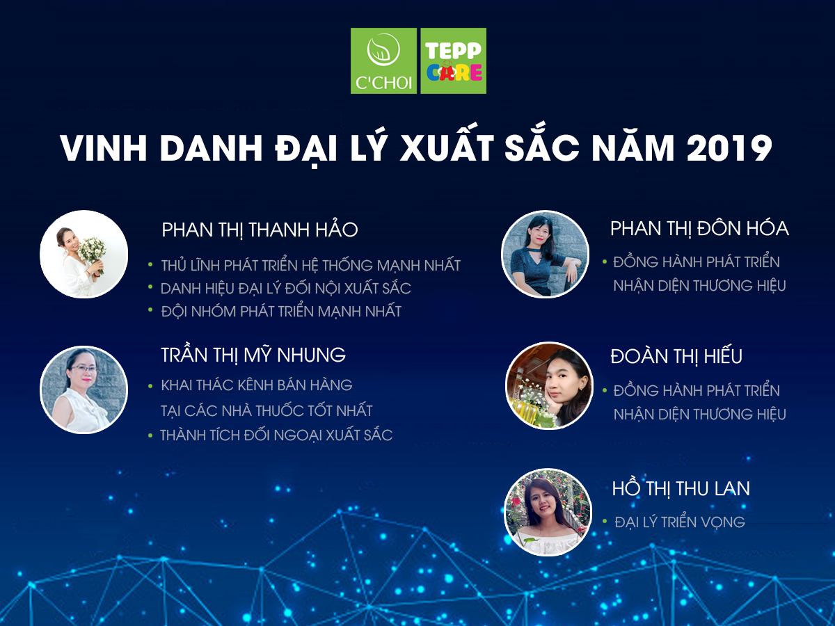 Vinh Danh Đại Lý Xuất Sắc Năm 2019