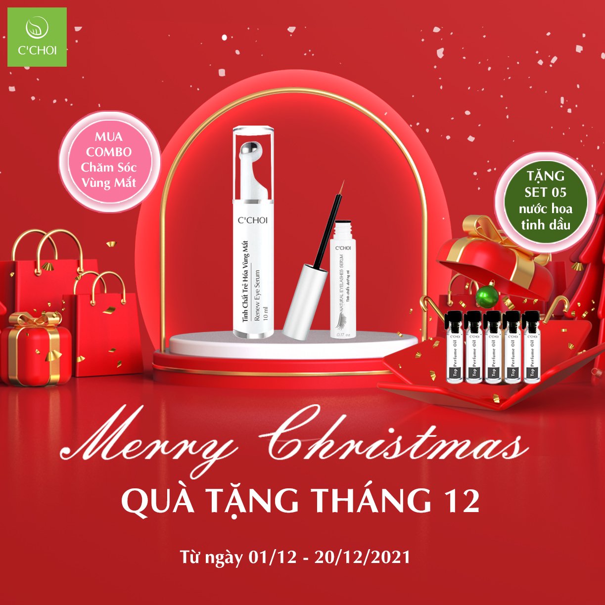 MERRY CHRISTMAS - QUÀ TẶNG THÁNG 12
