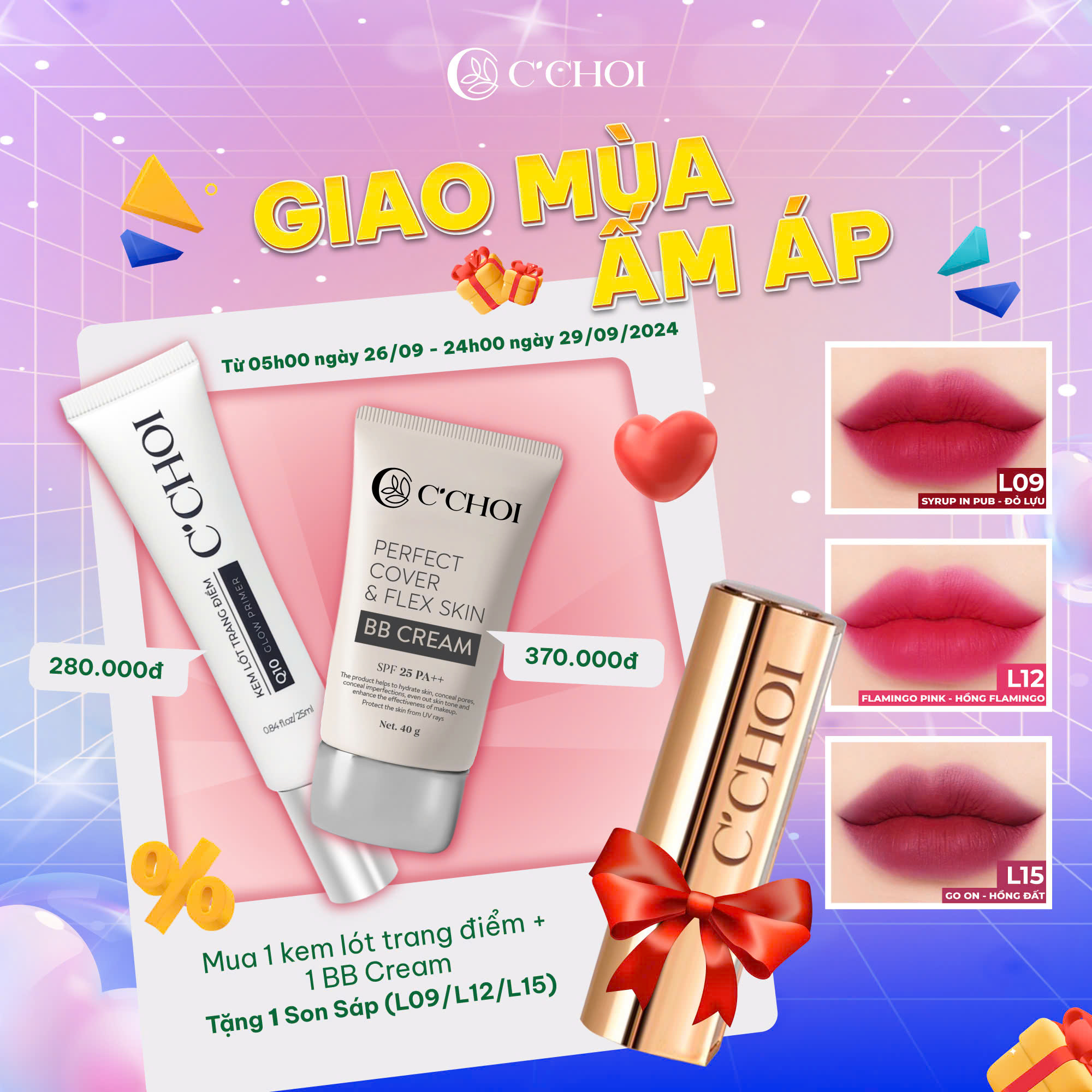 GIAO MÙA RỘN RÀNG - SĂN QUÀ HOÀNH TRÁNG!