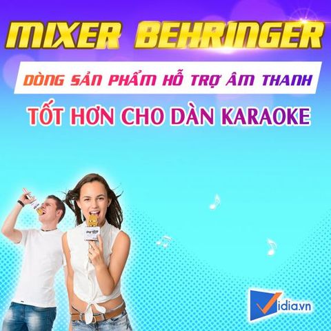 Mixer Karaoke Behringer - Chuyên Gia Hỗ Trợ Âm Thanh