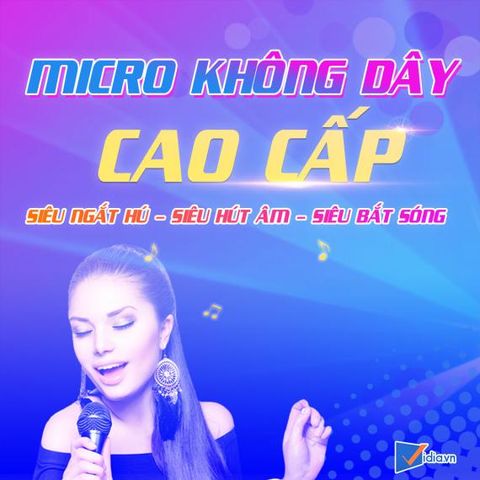 Micro Karaoke Cao Cấp - Hỗ Trợ Giọng Hát Hay Như Ca Sĩ