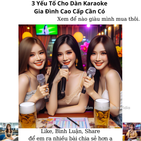 3 Yếu Tố Cho Dàn Karaoke Gia Đình Cao Cấp Cần Có